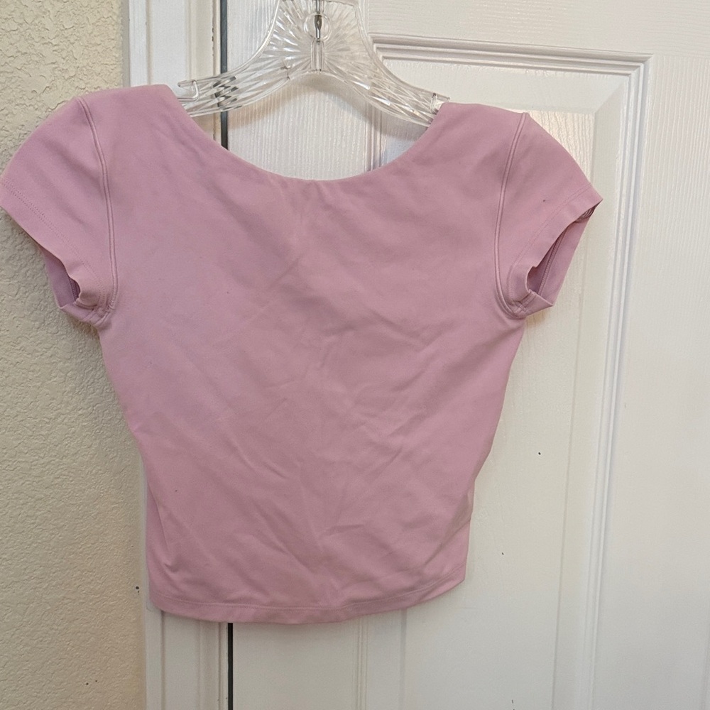 Aerie Light Pink Crop Top